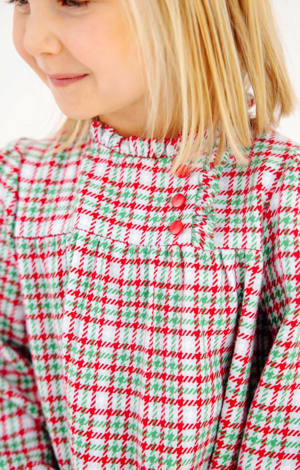 Mary Baker Day Dress - Plaid