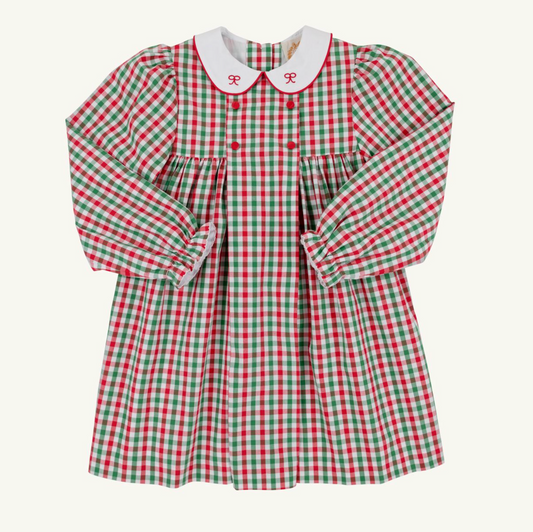 Della Marie Dress Red/Green Gingham