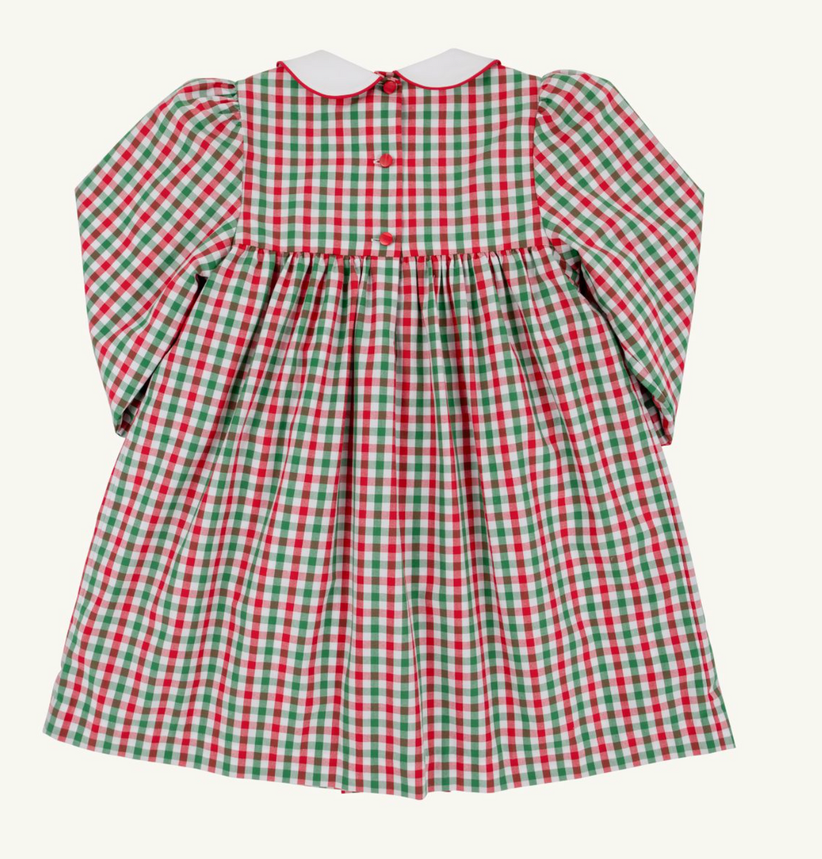 Della Marie Dress Red/Green Gingham