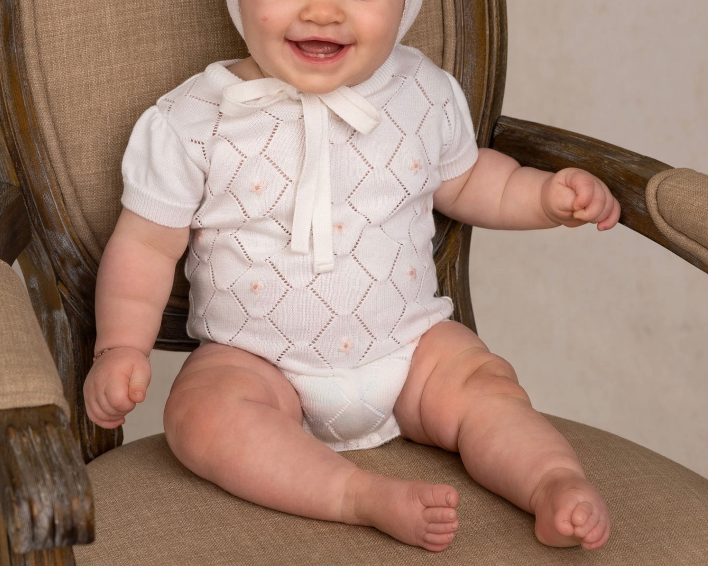 Feltman Girls Eyelet Bubble