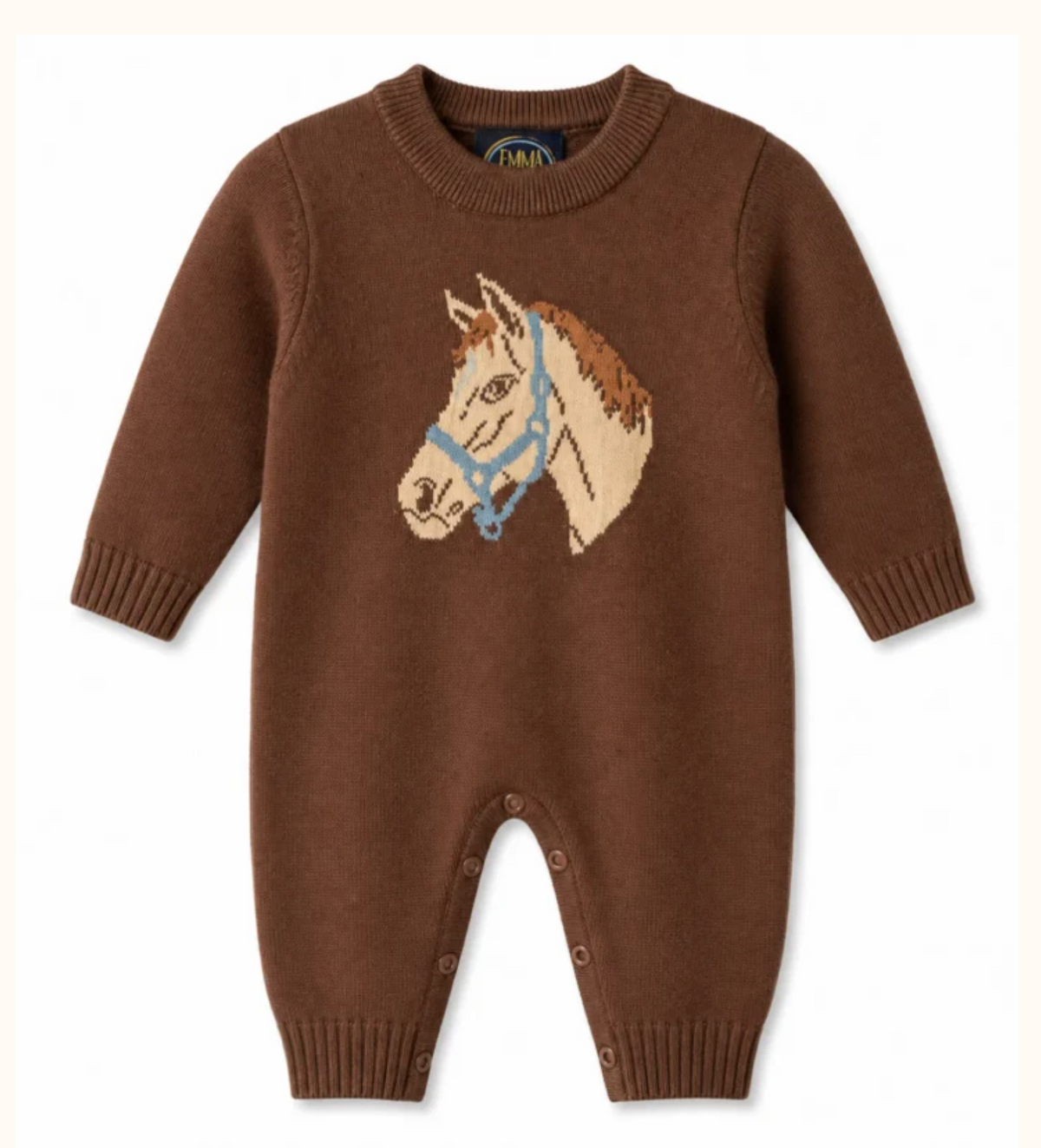 Horse Sweater Romper