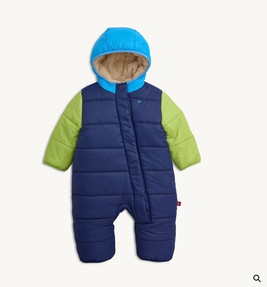 Storm Blue Puffer Suit