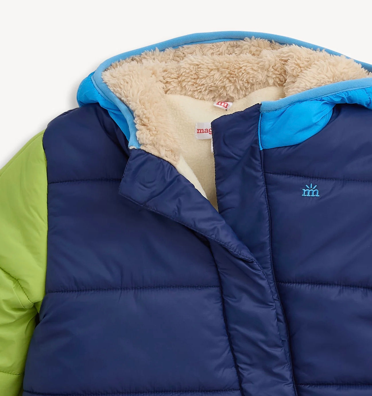 Storm Blue Puffer Suit