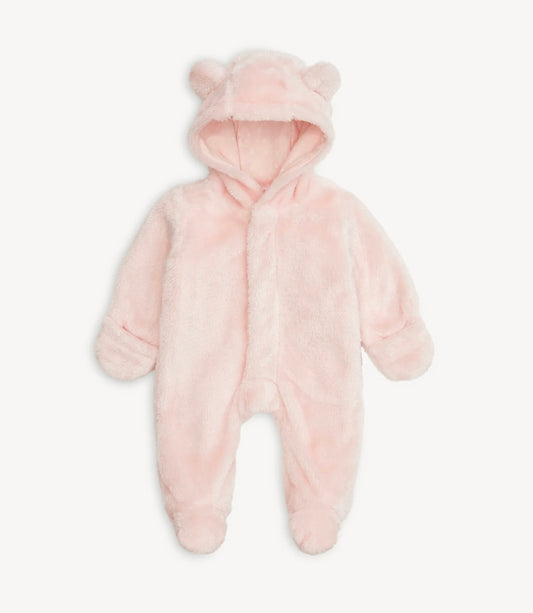 Pink Blossom Bear Footie