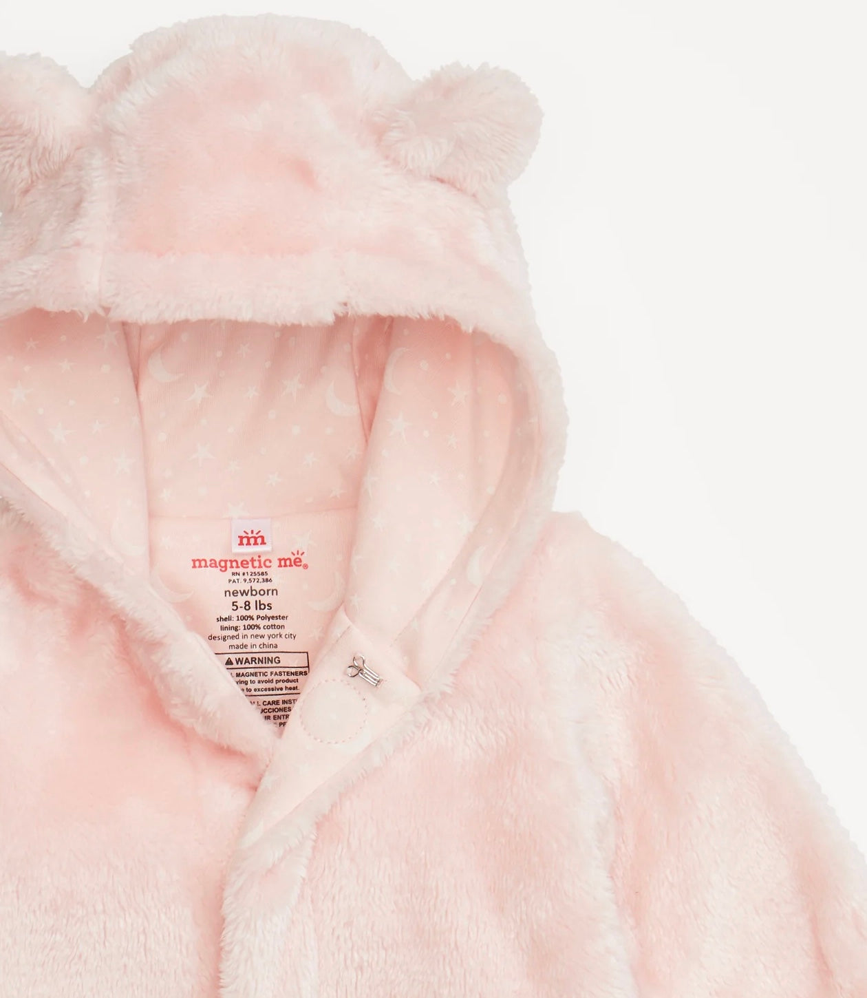 Pink Blossom Bear Footie