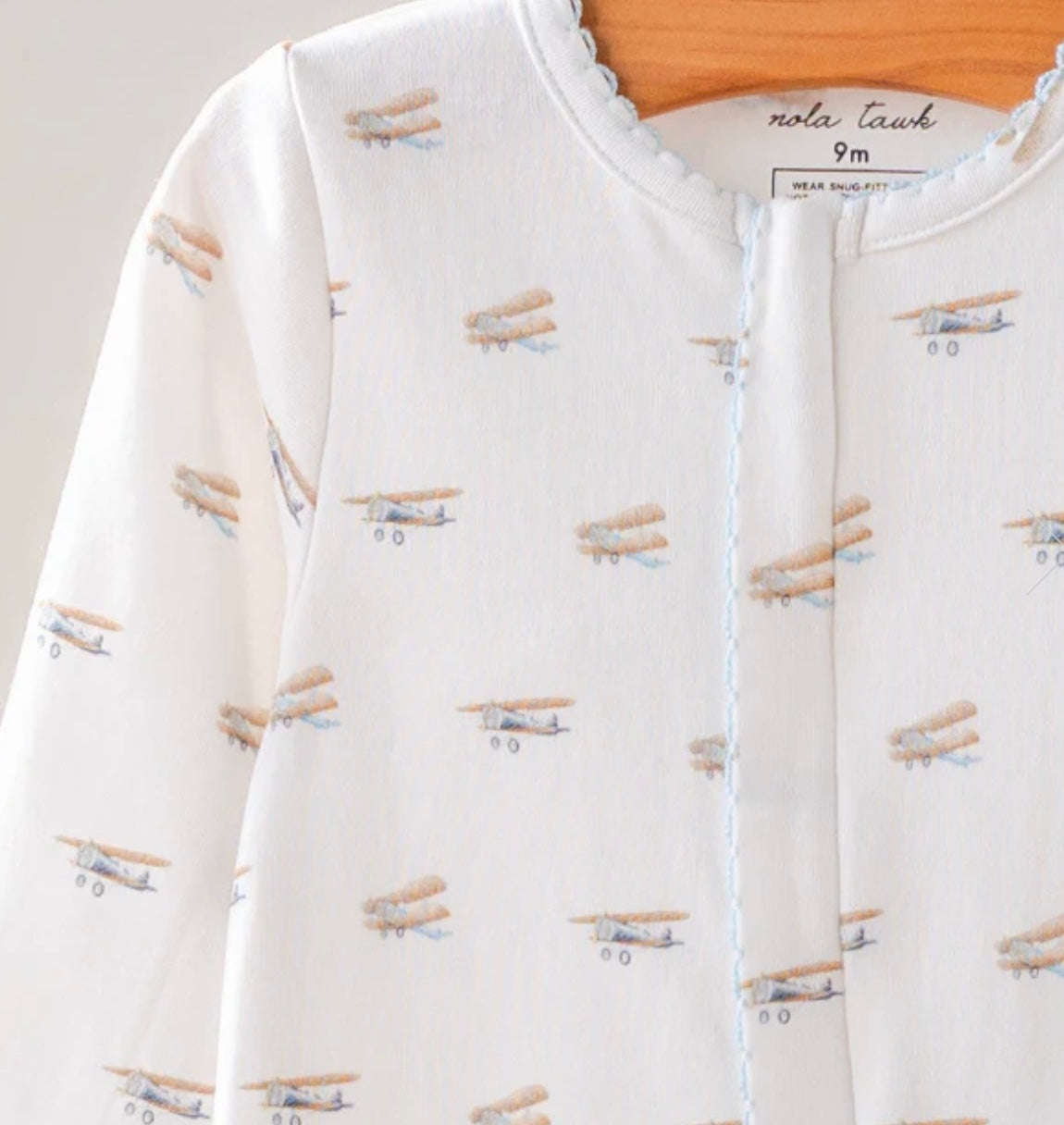 Just Plane Cute Footie PJ