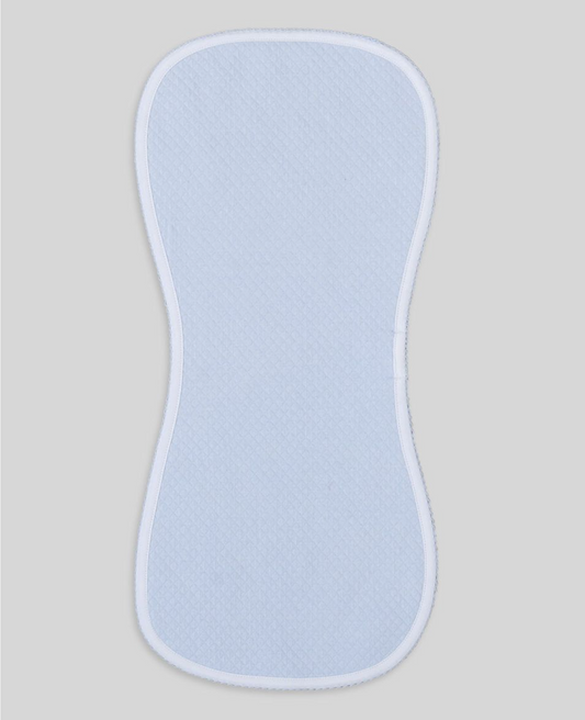 Oma Baby Burp Cloth - Blue