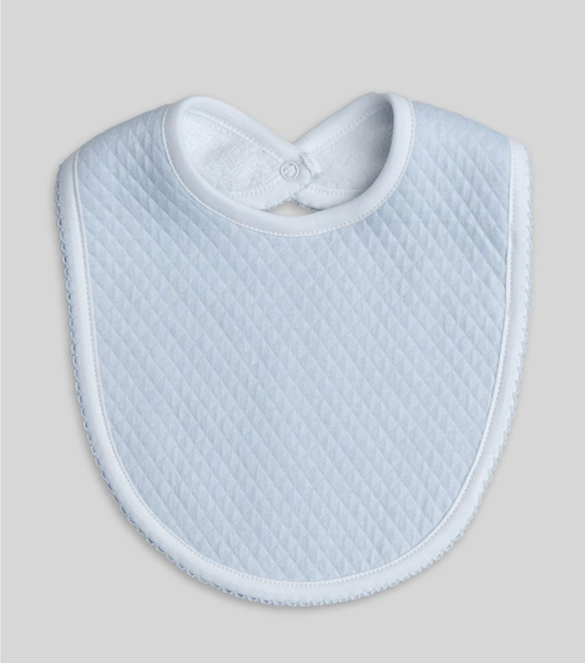 Steph Baby Bib - Blue