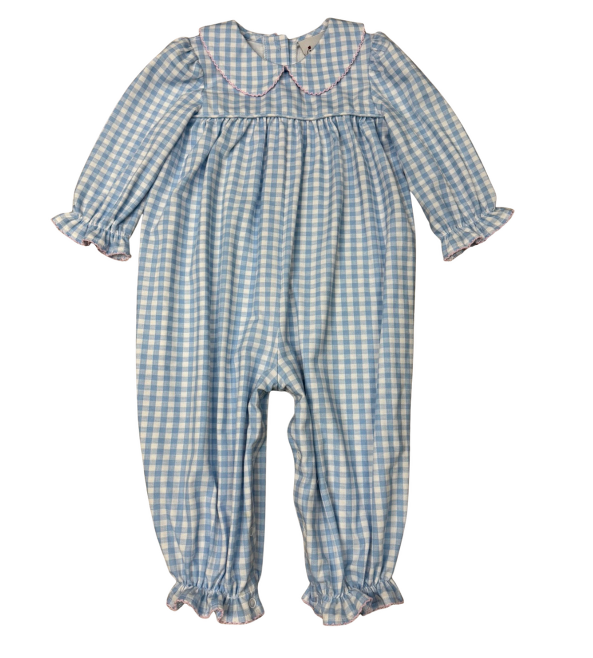 Meadow Knit Gingham Romper