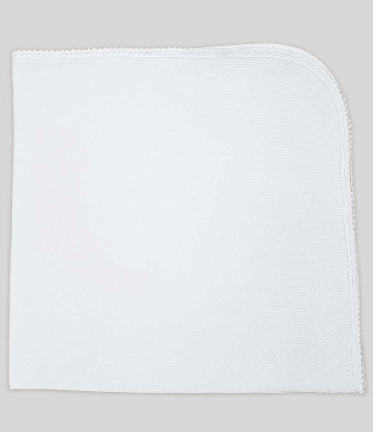 Milen White Knit Blanket