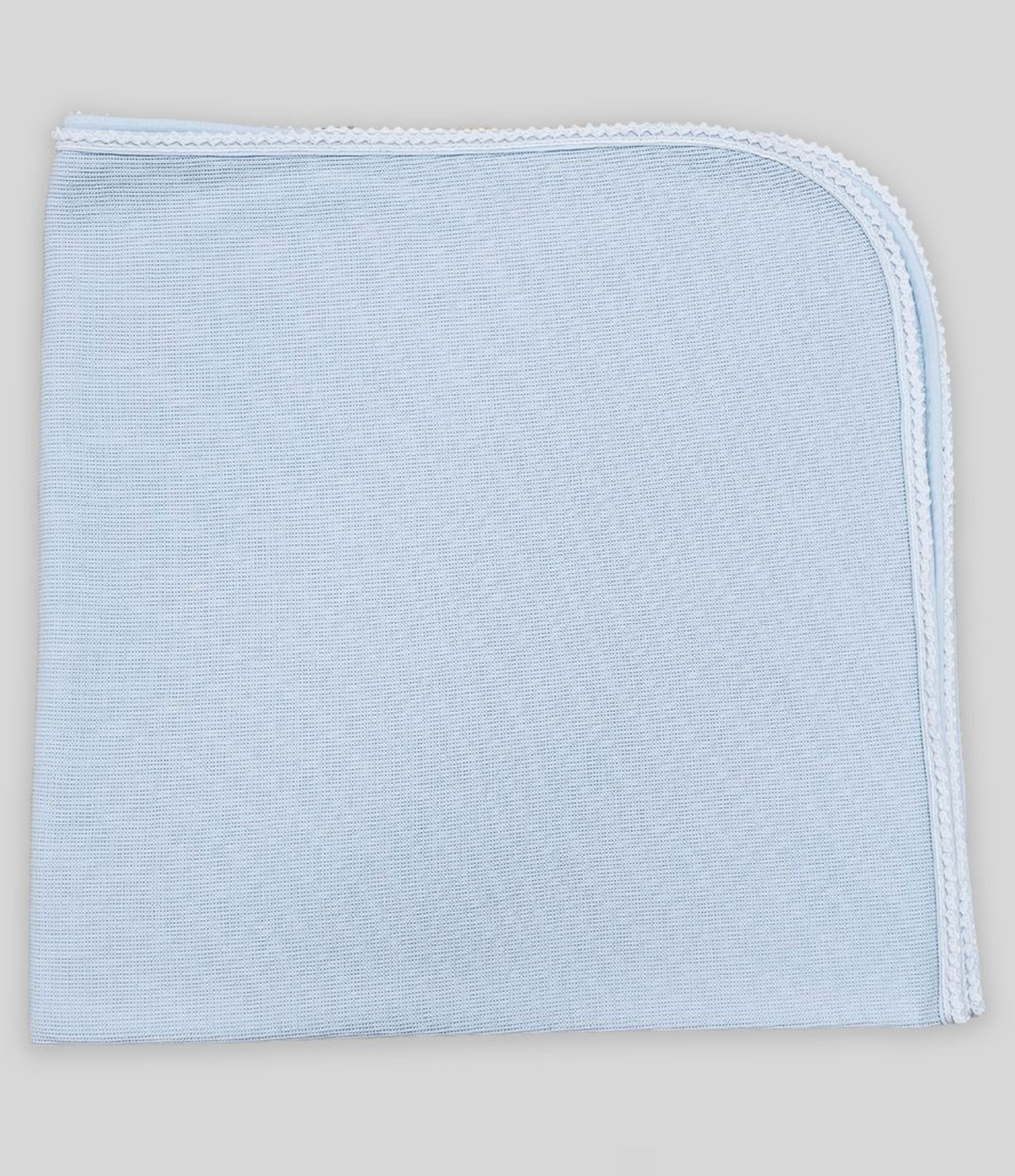 Milen Blue Knit Blanket