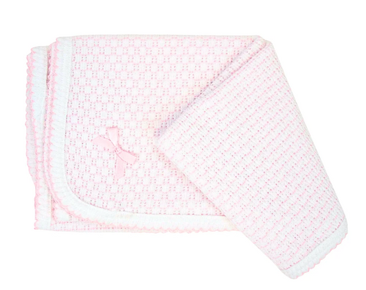 PatyKnit Pinstripe Swaddle Blanket