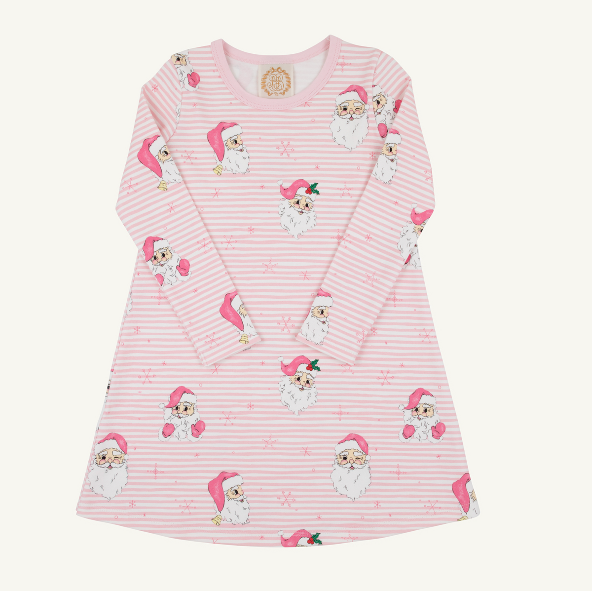 Polly Play Dress LS- Santa