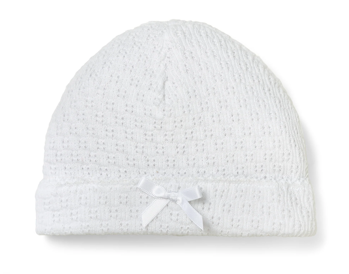 Paty Saylor Beanie White/White