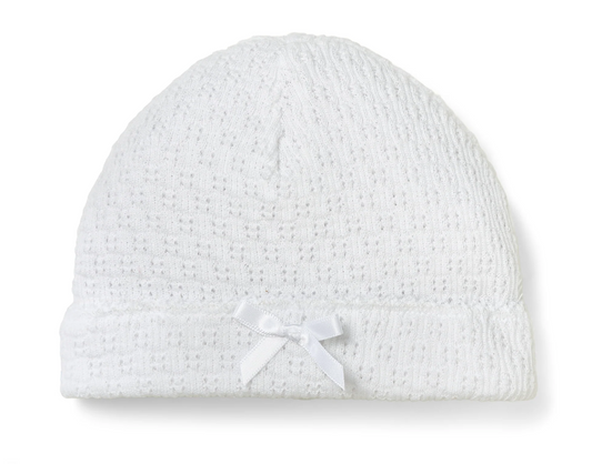 Paty Saylor Beanie White/White