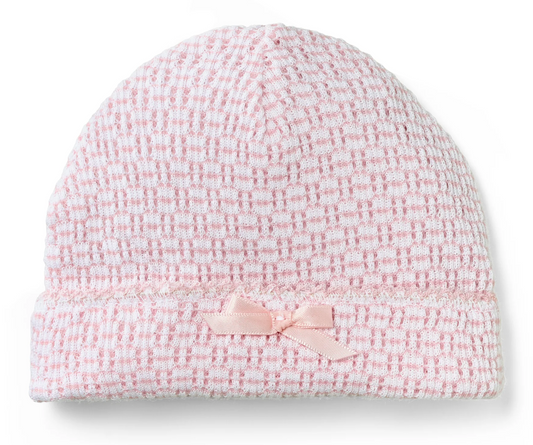 Paty Saylor Solid Pink Beanie
