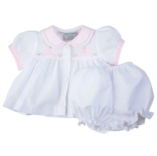 Feltman Bow Diaper Set