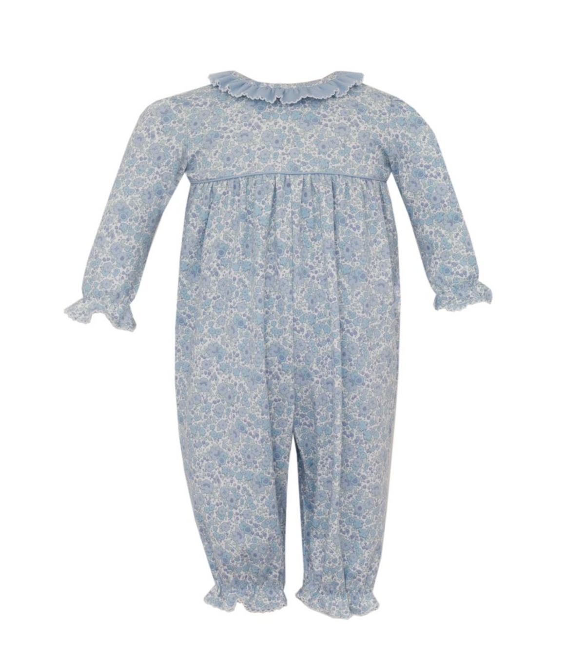 Joy's Blue Liberty Romper
