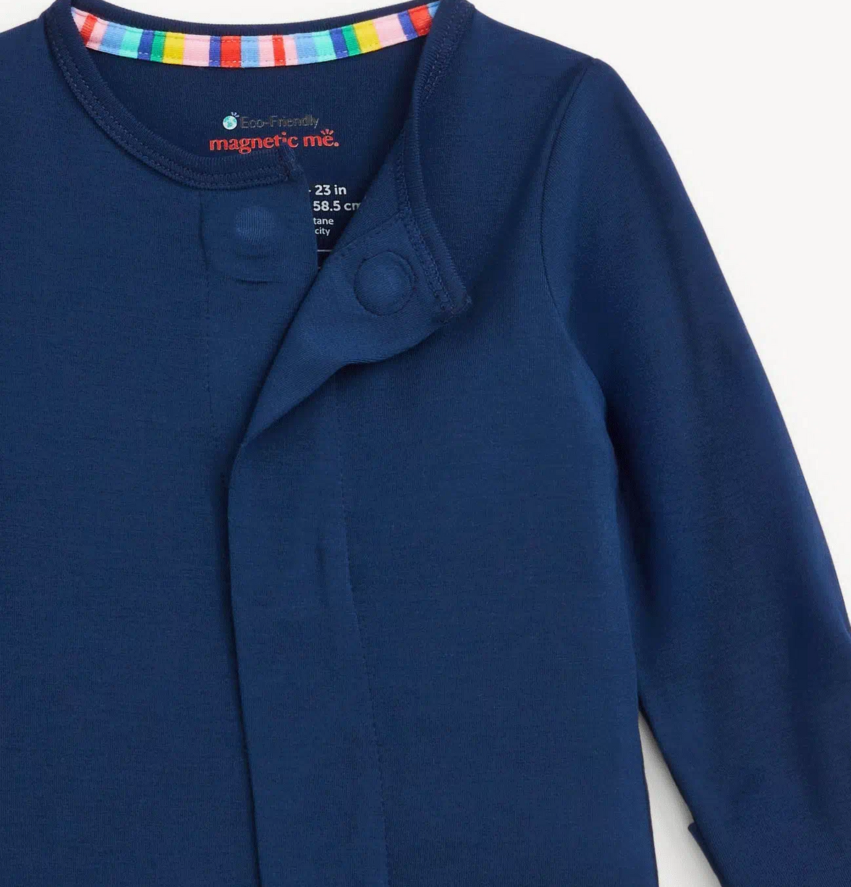 Navy Blue Modal Footie