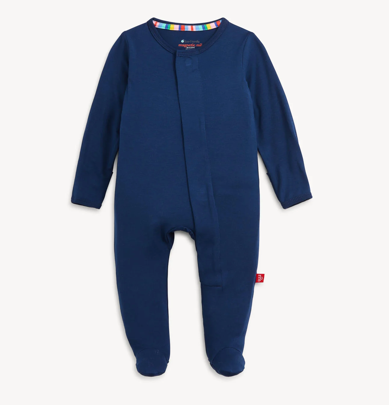 Navy Blue Modal Footie