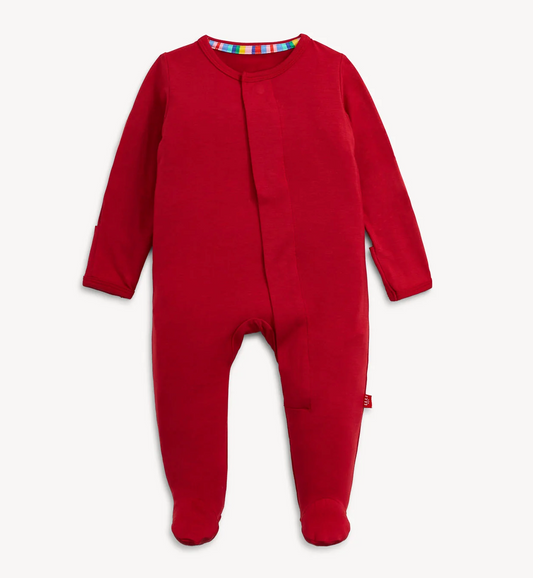 Red Model Footie
