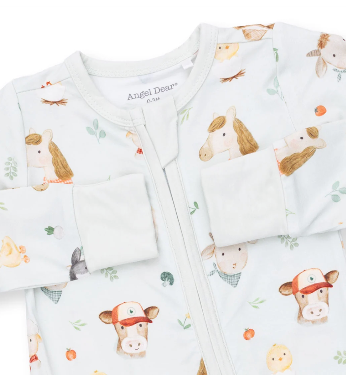 Baby Farm Faces - Convertible Romper