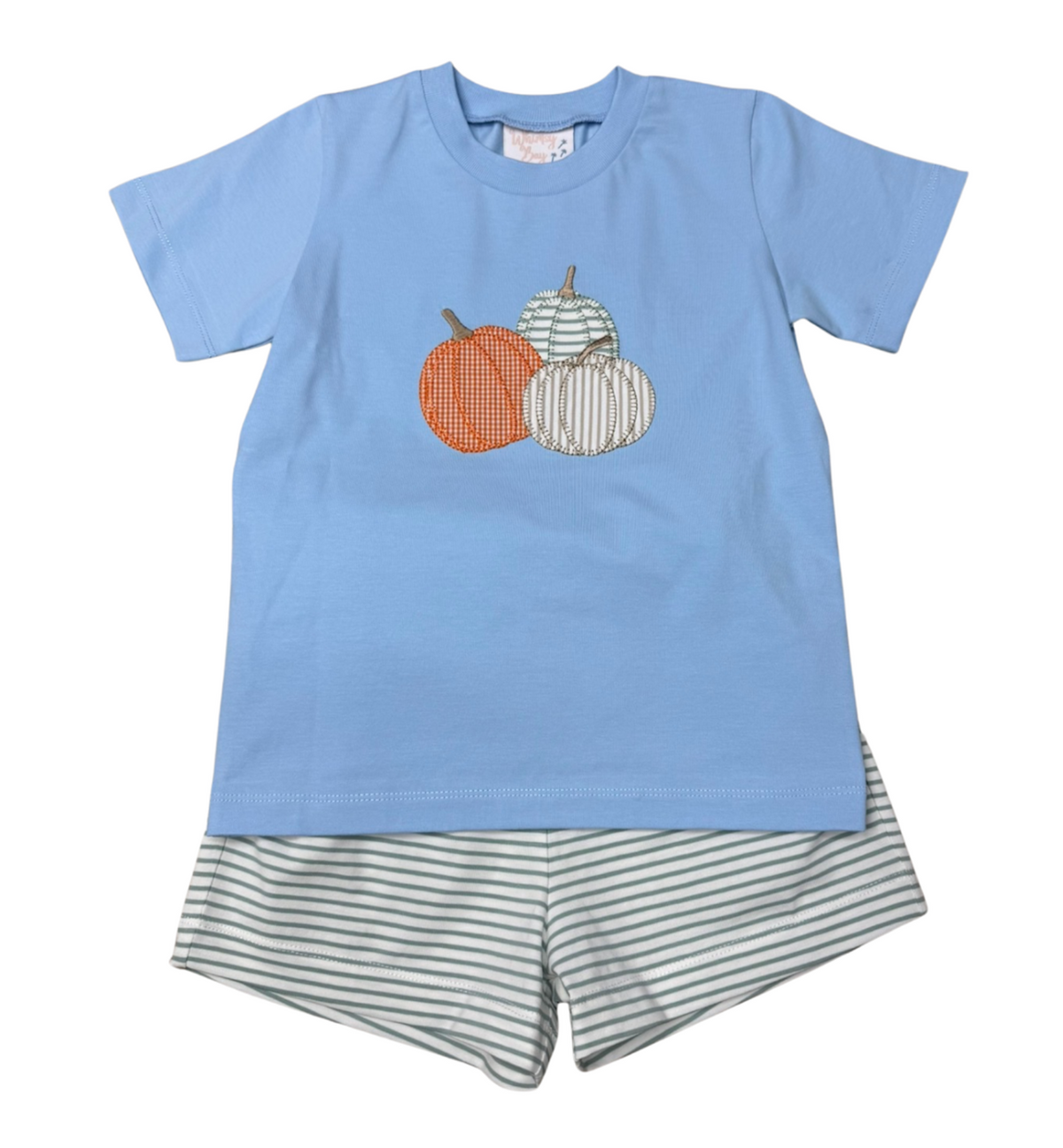 Peter's Pumpkin Short Set