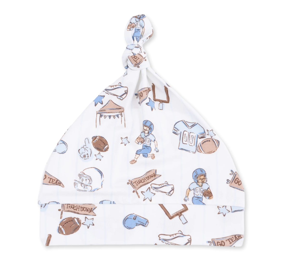 Football Nursery Gown & Hat