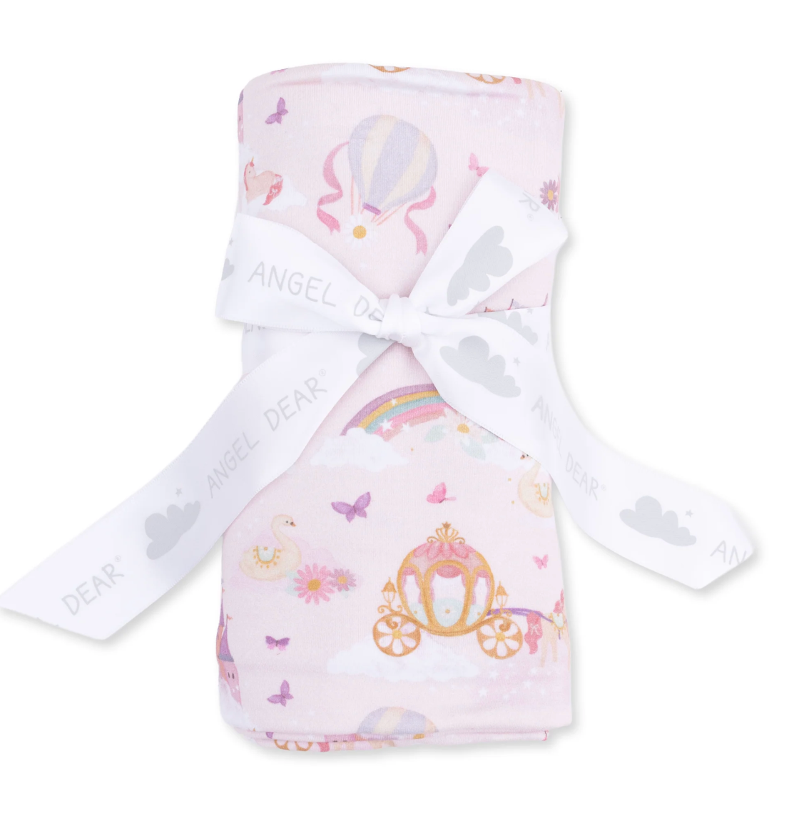 Princess & Unicorns Swaddle Blanket