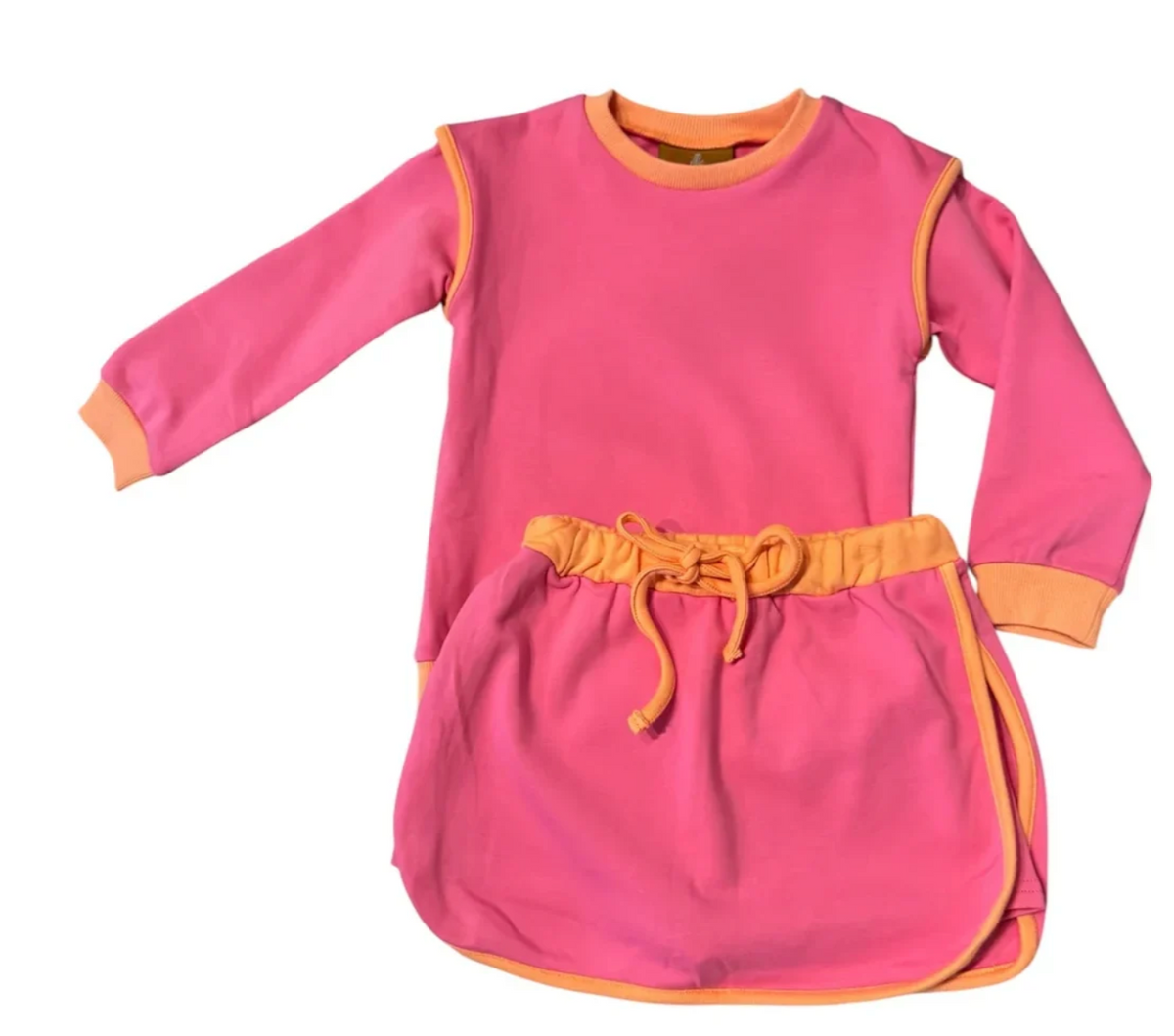 Josie Pink/Orange Skort Set