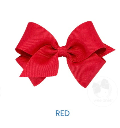 Sm Classic Grosgrain Bow