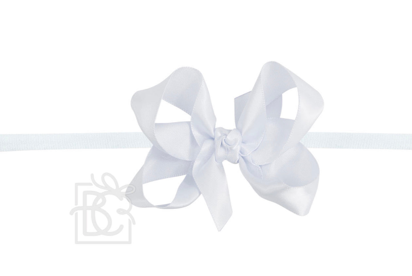 Betty’s Satin Headband Bow Med