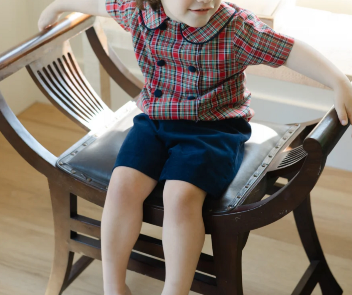 Tartan Dressy Short Set