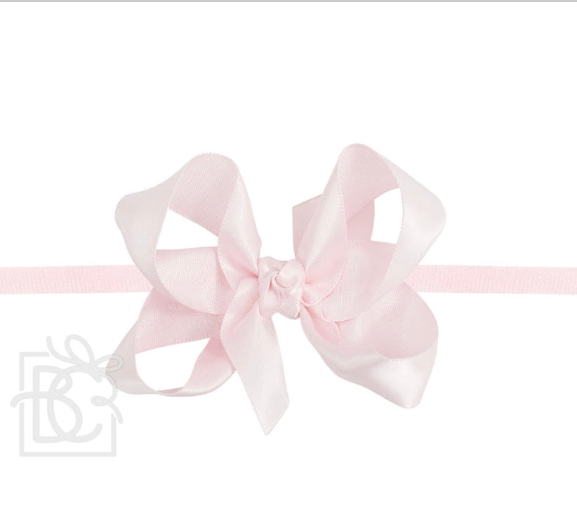 Betty’s Satin Headband Bow Med