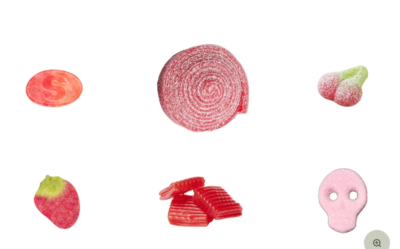 Swedish Candy Mix Strawberry 6oz