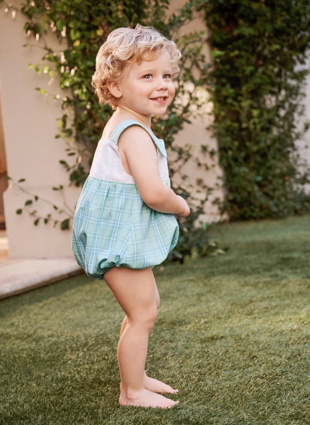 Bingham Bubble -Pelham Plaid