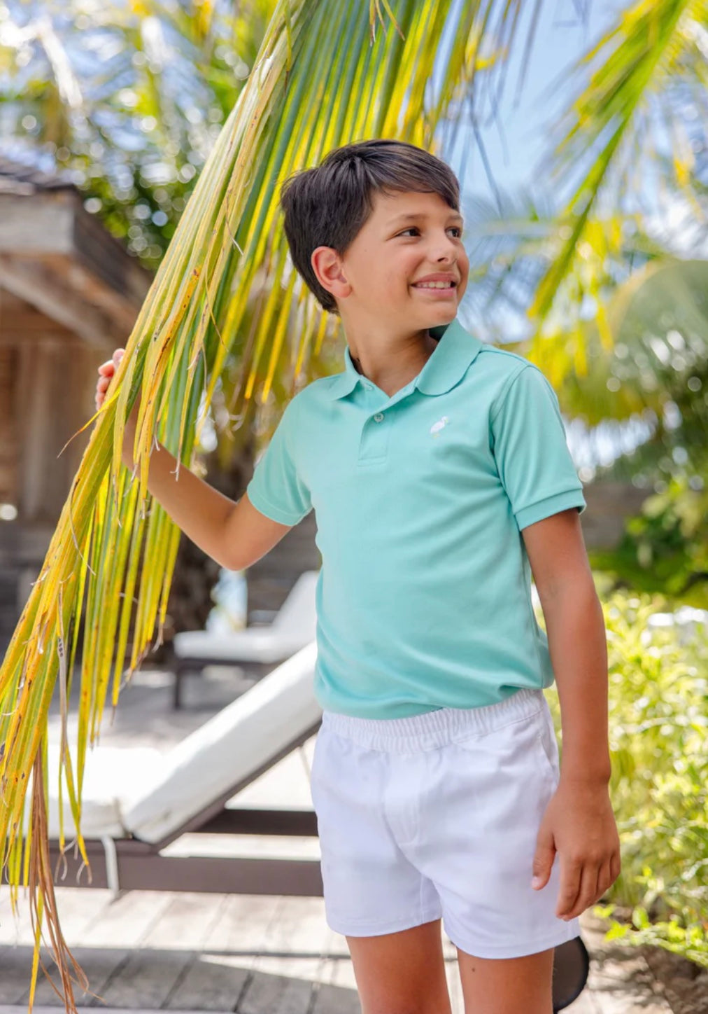 Prim & Proper Polo-Turks Teal
