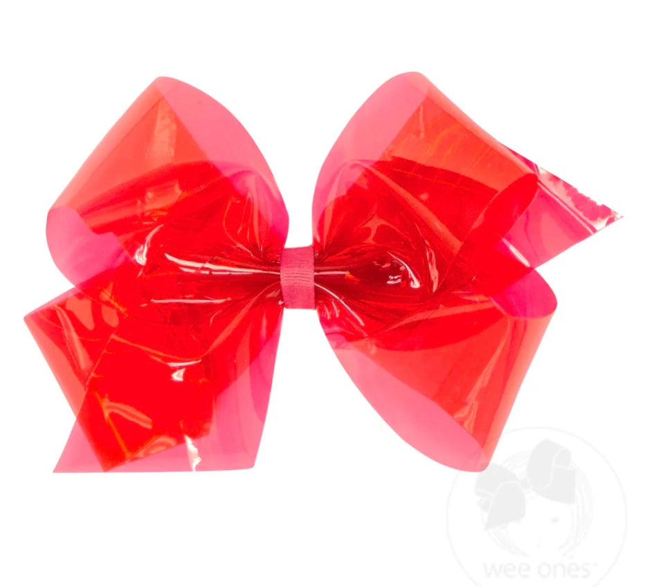 Medium Splish Splash Vinyl Bow