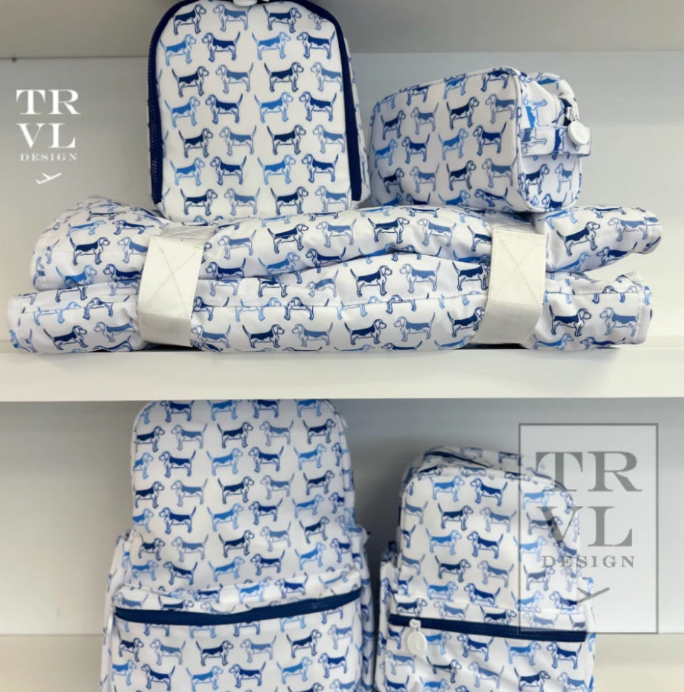 TRVL Puppy Love Backpack - Blue