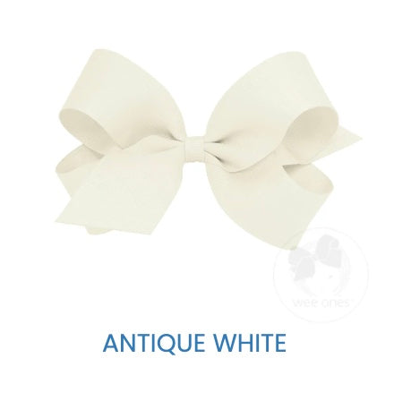 King Classic Grosgrain Hair Bow (plain wrap)