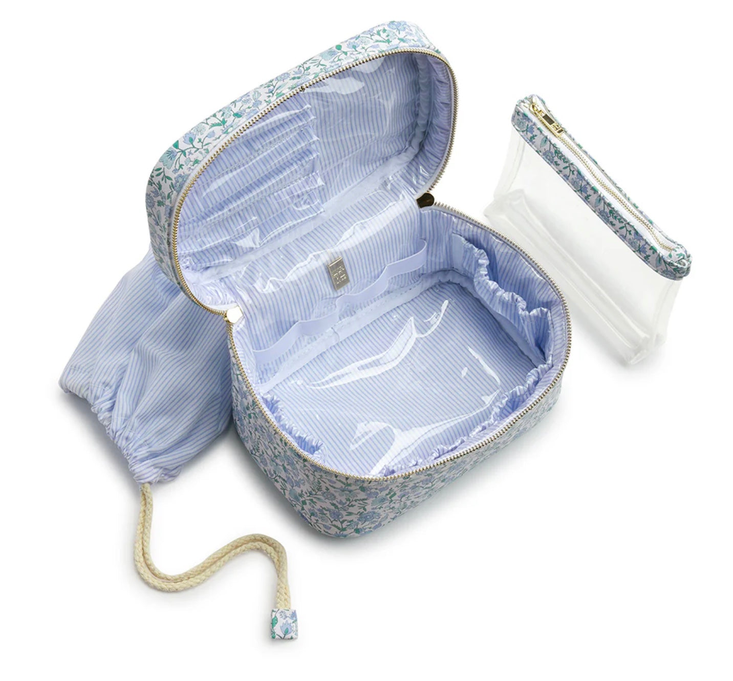 TRVL LUXE Train Case - Hampton Floral