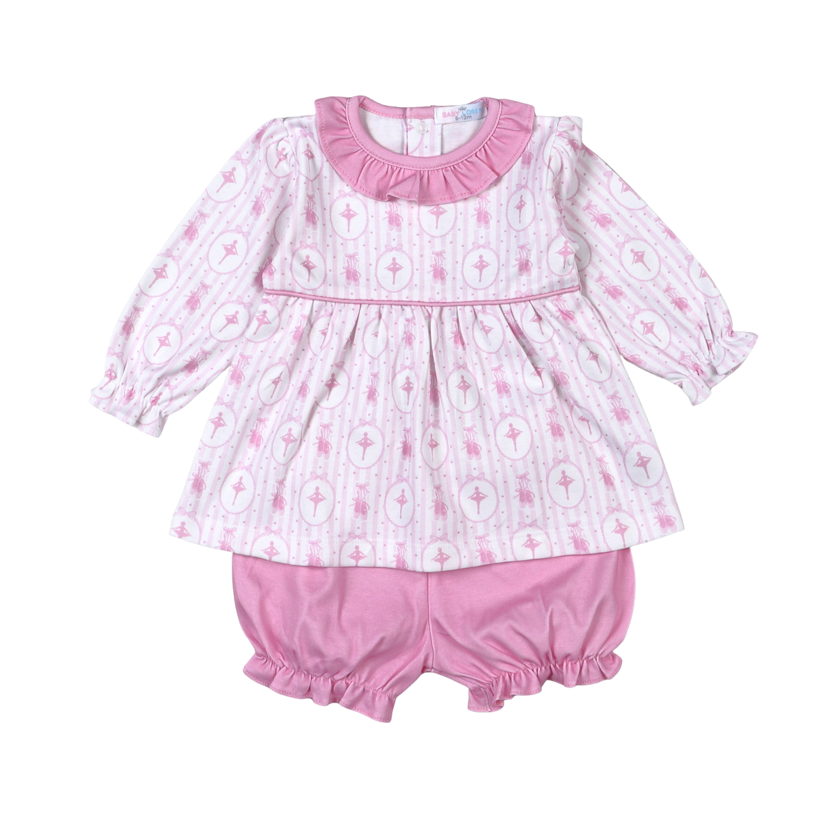 Pink Ballerina Bloomer Set