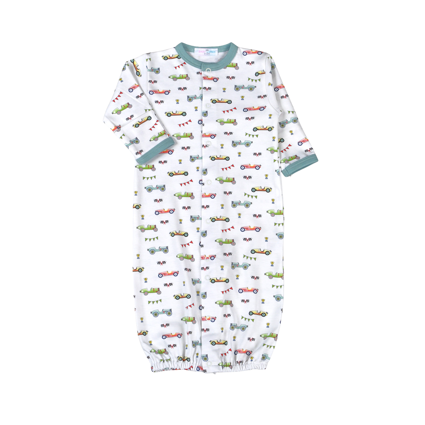 Racing Cars Converter Gown