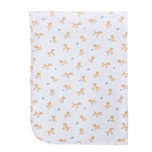 Tiny Puppies Receiving Blanket