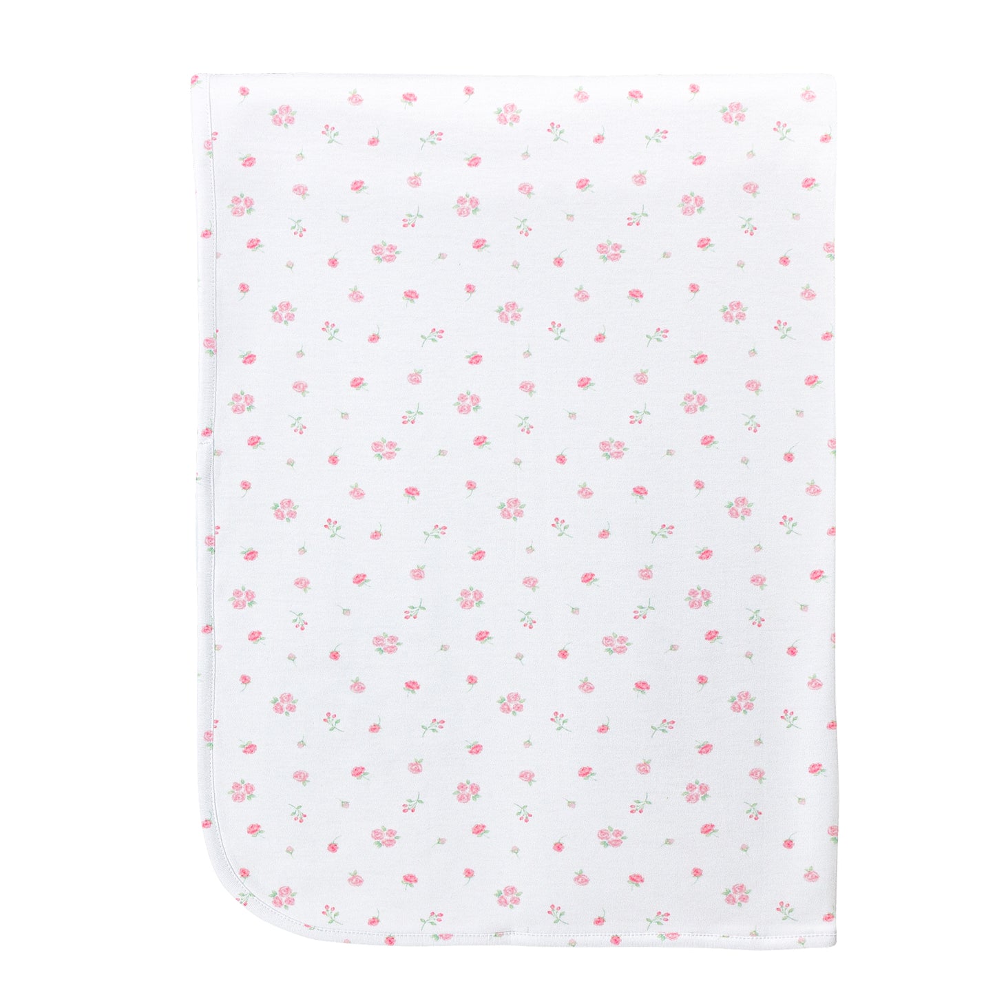 Tiny Roses Receiving Blanket