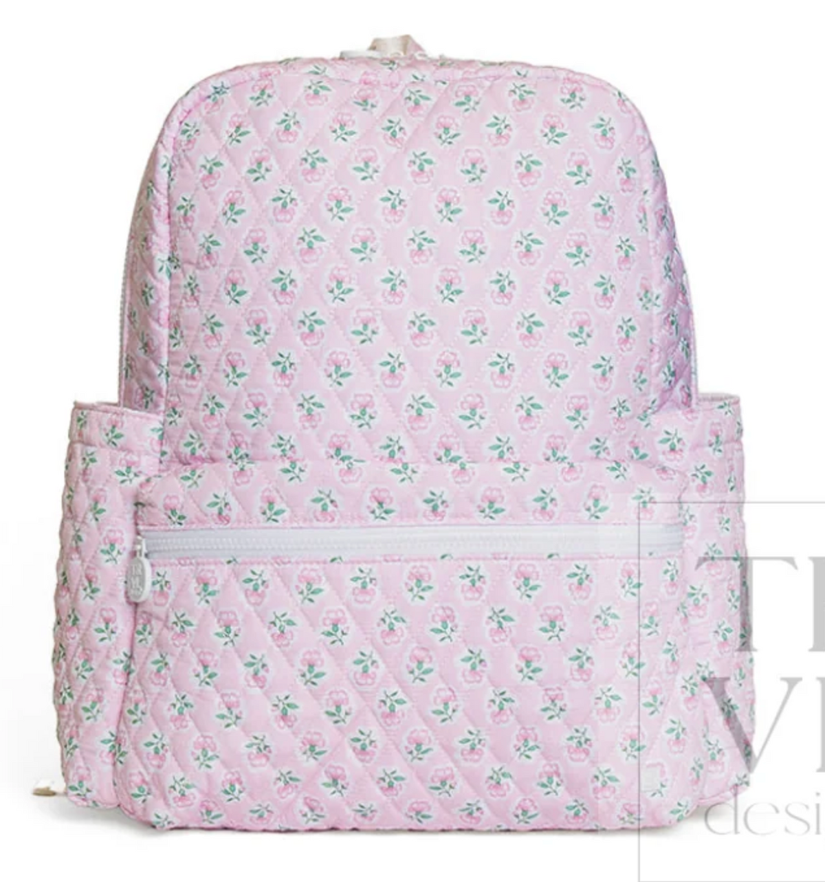 TRVL Petite Fleur Pink Quilted XL Backpacker