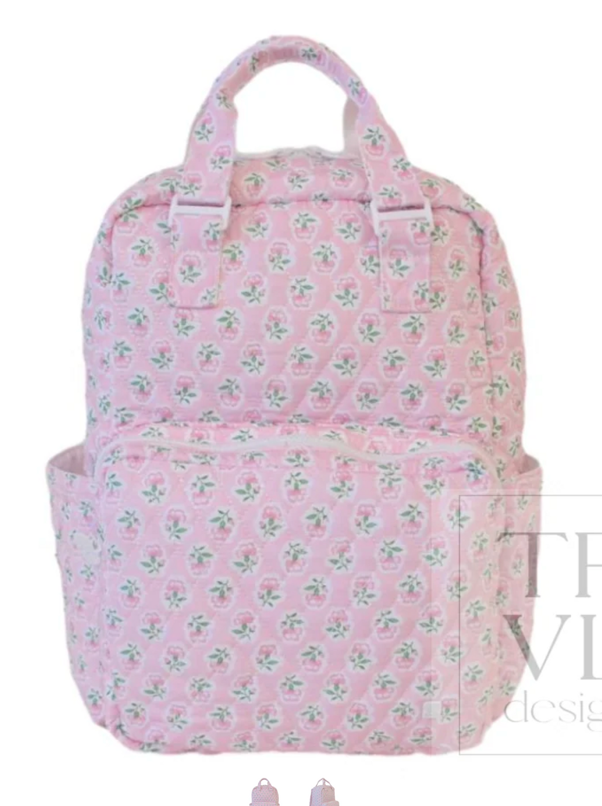 TRVL All You Need Bag- Quilted Petite Fleur Pink