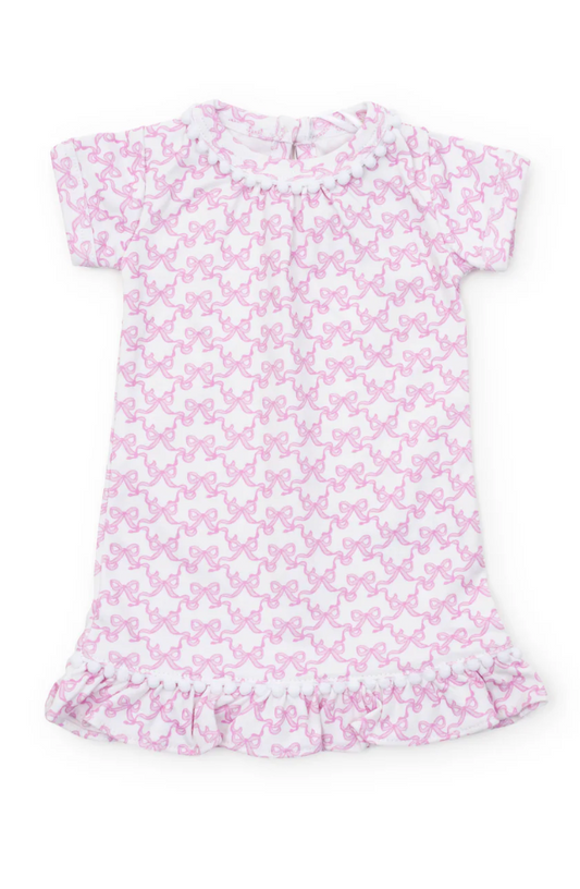 Camden Doll Dress Pretty Pink Bows