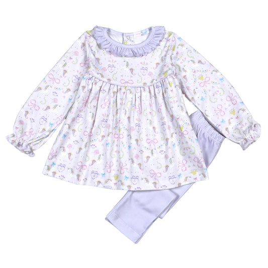 Natasha's Unicorn Pants Set